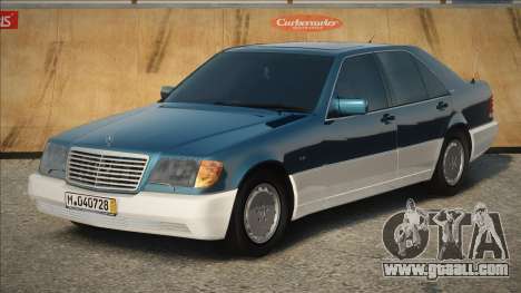 Mercedes-Benz W140 600SE Dorest for GTA San Andreas