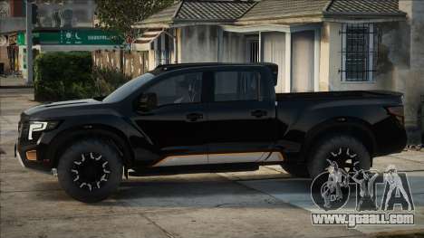 Nissan Titan 2017 Black for GTA San Andreas