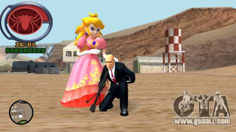 Peach from Super Smash Bros Melee for GTA San Andreas