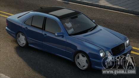 Mercedes-Benz e55 w210 Blue for GTA San Andreas