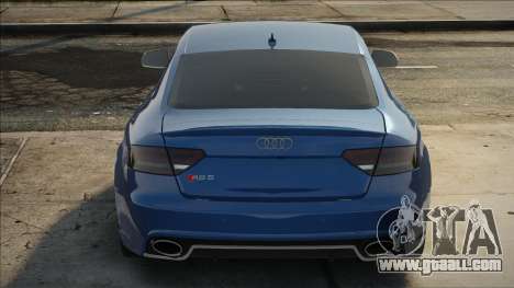 Audi RS5 Bluee for GTA San Andreas