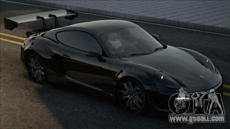 Porsche Cayman GTS 2015 Black for GTA San Andreas