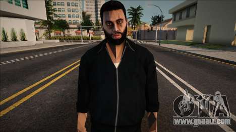 A man with a beard and scars for GTA San Andreas