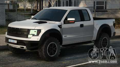 Ford RAPTOR White for GTA San Andreas