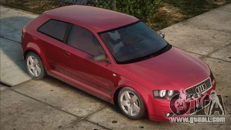 Audi A3 Red for GTA San Andreas