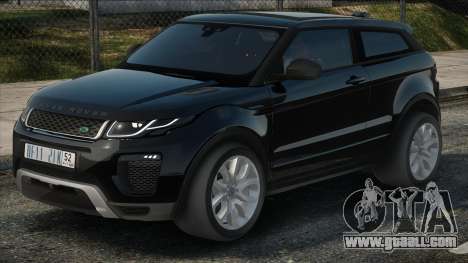 Range Rover Evoque Coupe Blek for GTA San Andreas