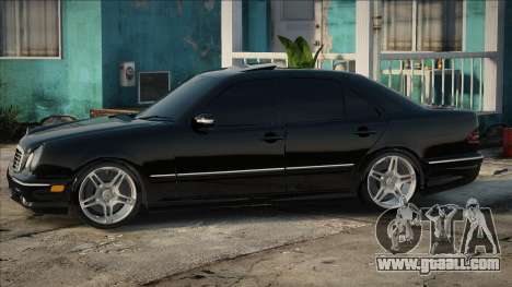 Mercedes-Benz e55 w210 Black for GTA San Andreas