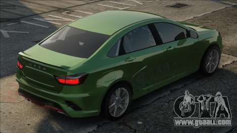 Lada Vesta Sport Green for GTA San Andreas