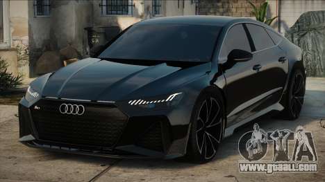 Audi RS7 2020 Black for GTA San Andreas