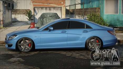 Mercedes-Benz CLS63 Blue for GTA San Andreas