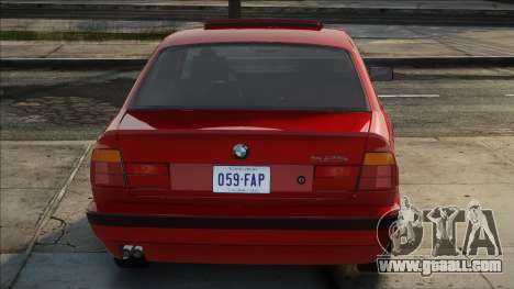 BMW E34 Red for GTA San Andreas