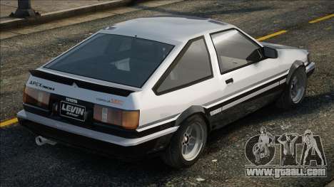 Toyota Corolla Levin GT-APEX (AE86) for GTA San Andreas