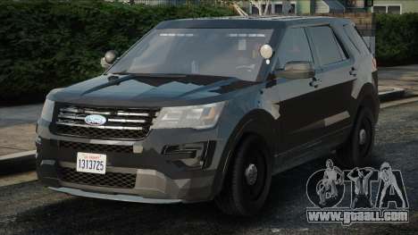 LAPD 2016 Ford Explorer Unmarked for GTA San Andreas