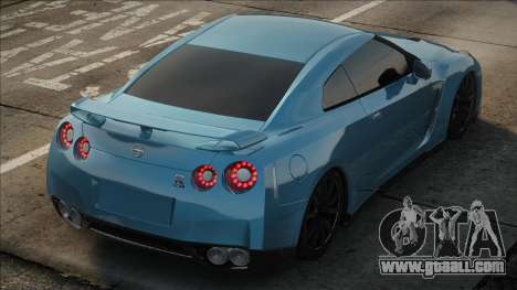 Nissan GT-R R-35 BLUE for GTA San Andreas