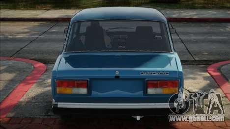 VAZ 2107 Blue Stock for GTA San Andreas