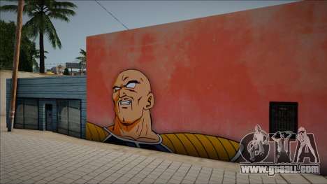 Mural of Nappa for GTA San Andreas