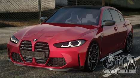 BMW M3 Competition g80 2021 Red for GTA San Andreas