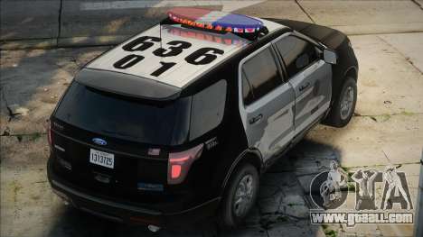 LAPD 2013 Ford Explorer for GTA San Andreas