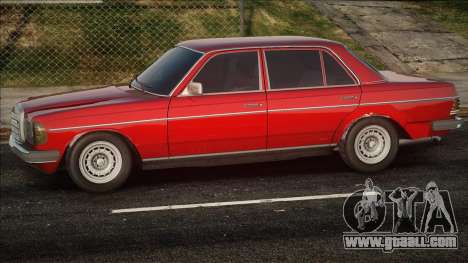 Mercedes-Benz W123 300D Red for GTA San Andreas