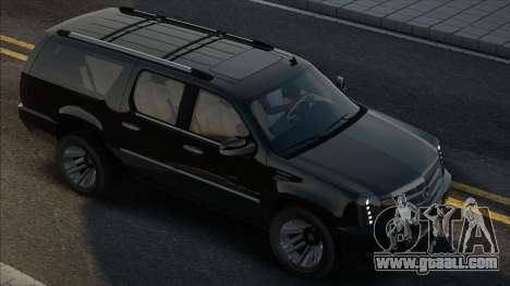 Cadillac Escalade ESV 2012 Black for GTA San Andreas