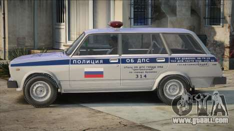 VAZ 2104 in traffic police livery for GTA San Andreas