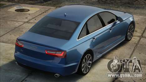 Audi A6 2012 Blue for GTA San Andreas