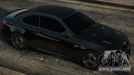 BMW M3 E92 Black for GTA San Andreas