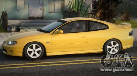 2006 Pontiac GTO Yelow for GTA San Andreas