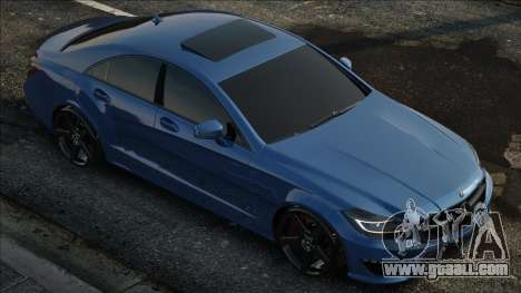 Mercedes-Benz CLS63 Blue for GTA San Andreas