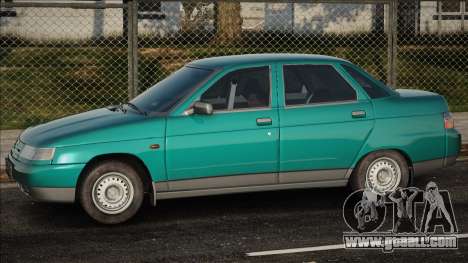 Lada 110 Stock Green for GTA San Andreas