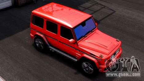 Mercedes-Benz G Class G65 AMG Red for GTA 4