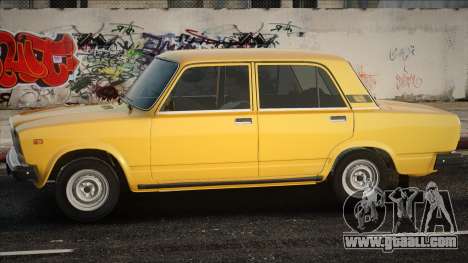 VAZ 2107 Yellow in stock for GTA San Andreas