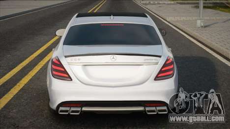 Mercedes-Benz S63 AMG White for GTA San Andreas