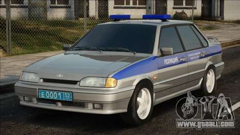 VAZ 2115 - Police for GTA San Andreas