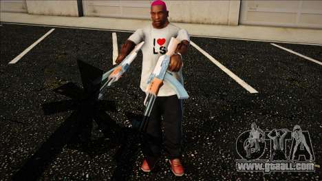 Dual weapons in your hands for GTA San Andreas