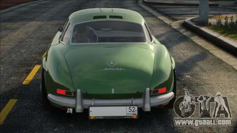 Mercedes-Benz 300 SL Green for GTA San Andreas