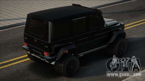 Mercedes-Benz G500 4x4 Black for GTA San Andreas