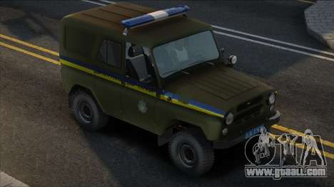 UAZ-31514 Police Patrol Service of Ukraine for GTA San Andreas