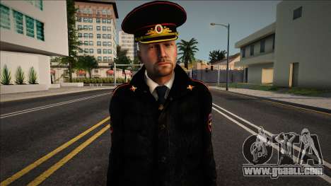 Policeman in a different uniform for GTA San Andreas