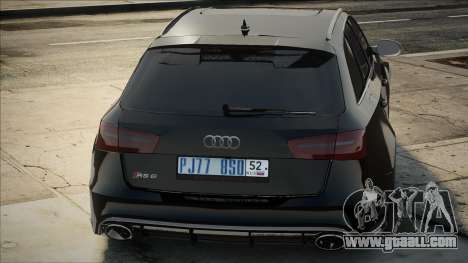 Audi RS6 Blek for GTA San Andreas