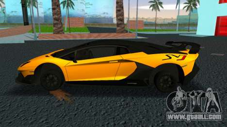 Lamborghini Aventador SVJ for GTA Vice City