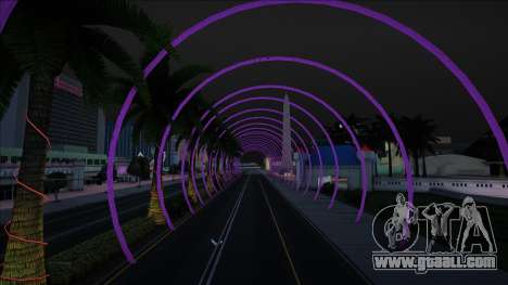 Neon Arches in Las Venturas for GTA San Andreas