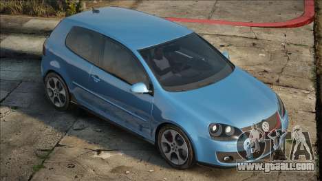 Volkswagen Golf GTI Blue for GTA San Andreas