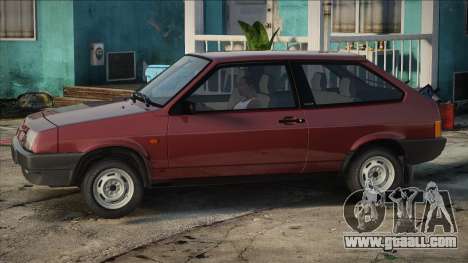 VAZ 2108 Red (Stock) for GTA San Andreas