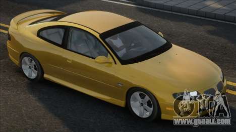 2006 Pontiac GTO Yelow for GTA San Andreas