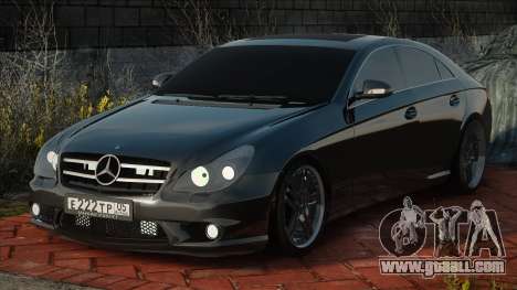 Mercedes CLS55 AMG Blek for GTA San Andreas