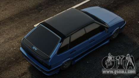 VAZ 2114 Blue in stock for GTA San Andreas