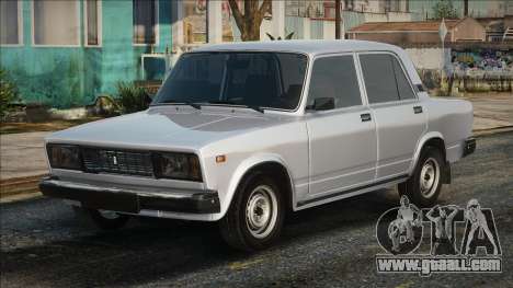 VAZ 2105 White in stock for GTA San Andreas