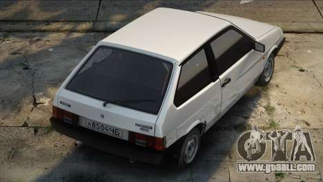 VAZ 2108 White in stock for GTA San Andreas