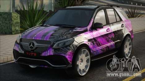 Mercedes-Benz GLE63 AMG Paint for GTA San Andreas